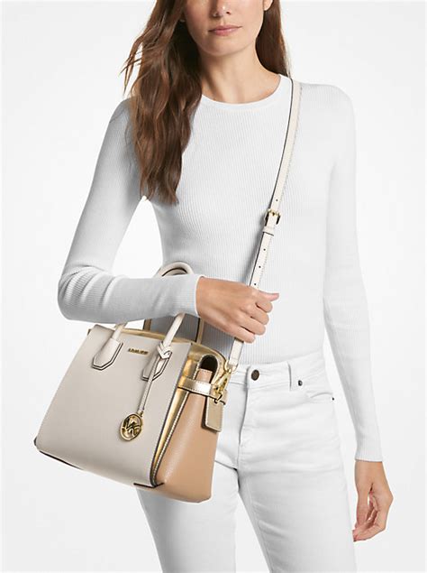 michael kors umhängetasche mercer medium|michael kors mercer belted satchel.